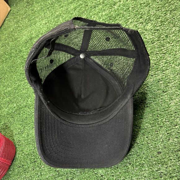 Amiri MA Logo Trucker Hat 'black' SnapBack Authentic Rare One Size - Picture 11 of 12